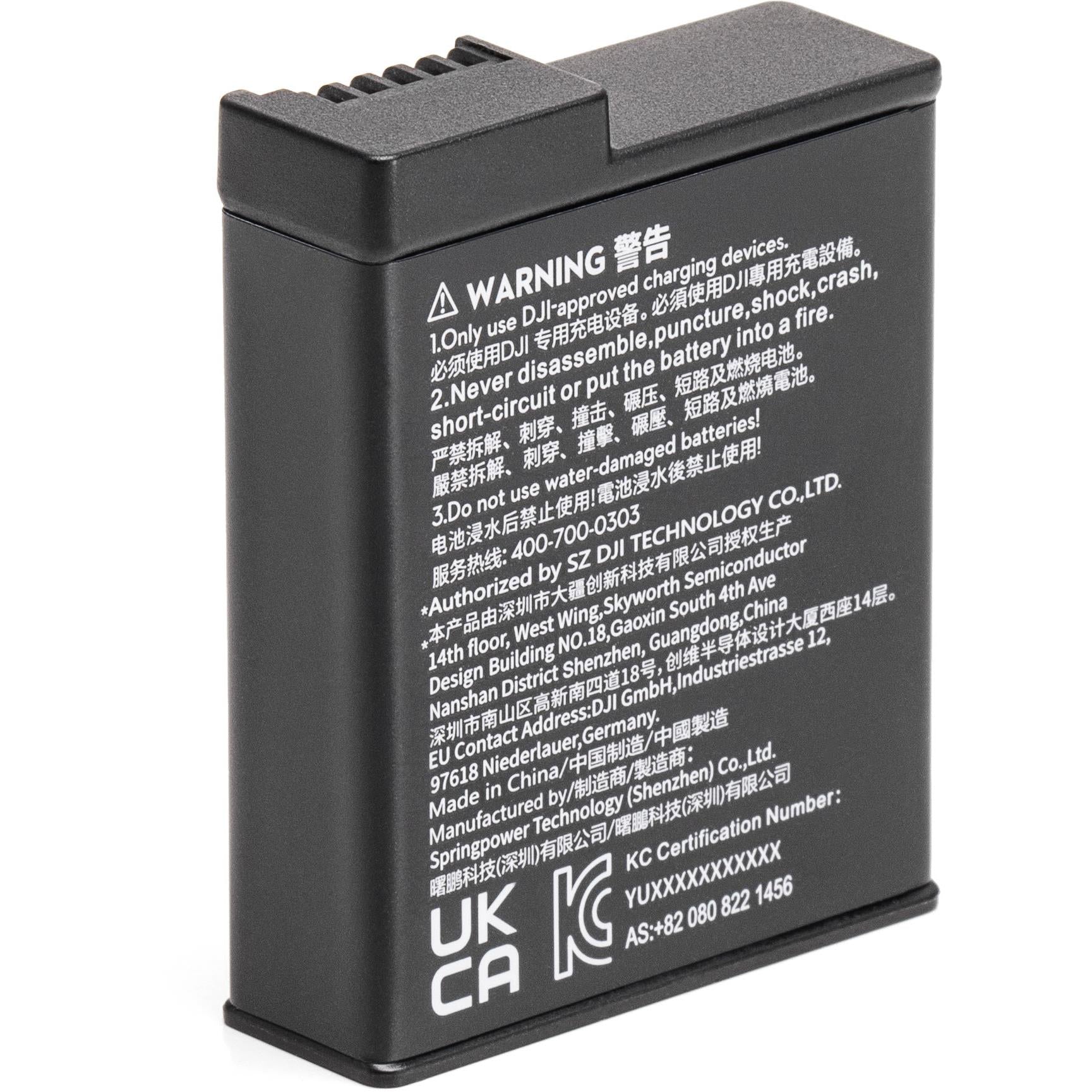DJI OSMO Action 3 Extreme Battery