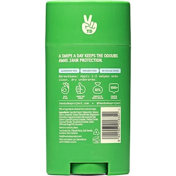 Two Dudes Natural Deodorant Coconut Rush 75g
