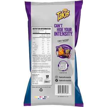 Takis Blue Heat Tortilla Chips 190g