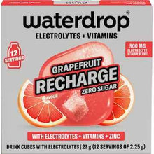 Waterdrop Recharge Grapefruit Electrolyte Drink 2.25g x 12 pack