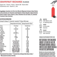 Waterdrop Recharge Grapefruit Electrolyte Drink 2.25g x 12 pack