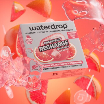 Waterdrop Recharge Grapefruit Electrolyte Drink 2.25g x 12 pack