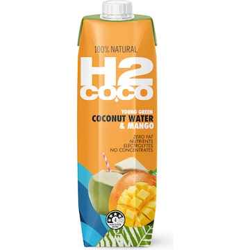 H2coco Young Green Coconut Water & Mango 1L