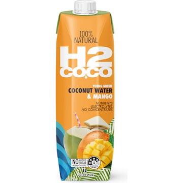 H2coco Mango Coconut Water 1L
