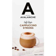 Avalanche Strong Cappuccino Sachets 10 pack