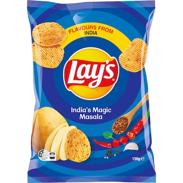 Lay's India's Magic Masala Potato Chips 150g