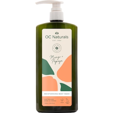 OC Naturals Mango & Papaya Body Wash 725mL