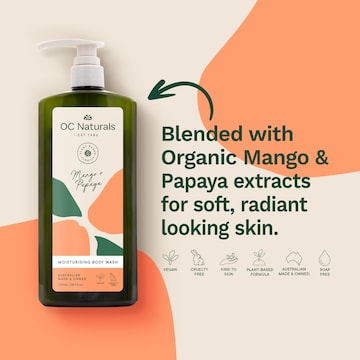 OC Naturals Mango & Papaya Body Wash 725mL