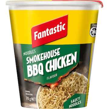 Fantastic Smokehouse BBQ Chicken Noodle Cup 70g