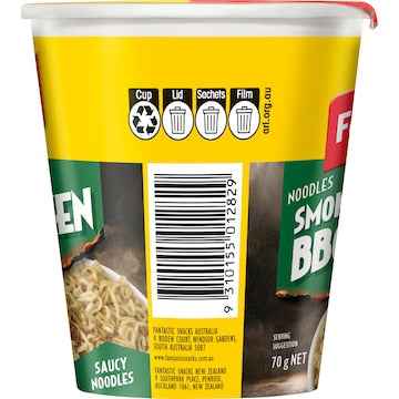 Fantastic Smokehouse BBQ Chicken Noodle Cup 70g