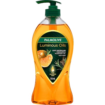 Palmolive Luminous Oils Body Wash Mandarin & Rosemary Oil 750mL