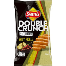 Smith's Double Crunch Potato Chips Spicy Pickle 150g