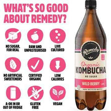 Remedy Wild Berry Kombucha 1.25L