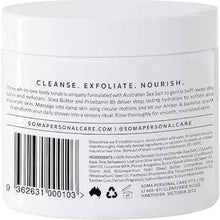 Soma All-in-One Exfoliating Body Scrub Amber & Jasmine 390g