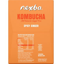 Nexba Buderim Ginger Spicy Kombucha 330mL x 4 pack