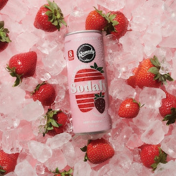 Remedy Sodaly Strawberry Cans 250mL x 4 pack