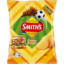 Smith's Crinkle Cut Potato Chips Cheese Burger 150g