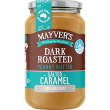 Mayver's Dark Roasted Peanut Butter Salted Caramel 375g