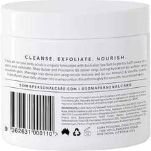 Soma All-in-One Exfoliating Body Scrub Almond & Vanilla 390g