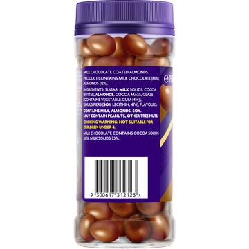 Cadbury Milk Chocolate Covered Almonds 250g