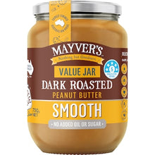 Mayver's Dark Roast Smooth Peanut Butter 750g