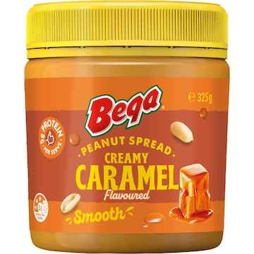 Bega Creamy Caramel Peanut Spread 325g