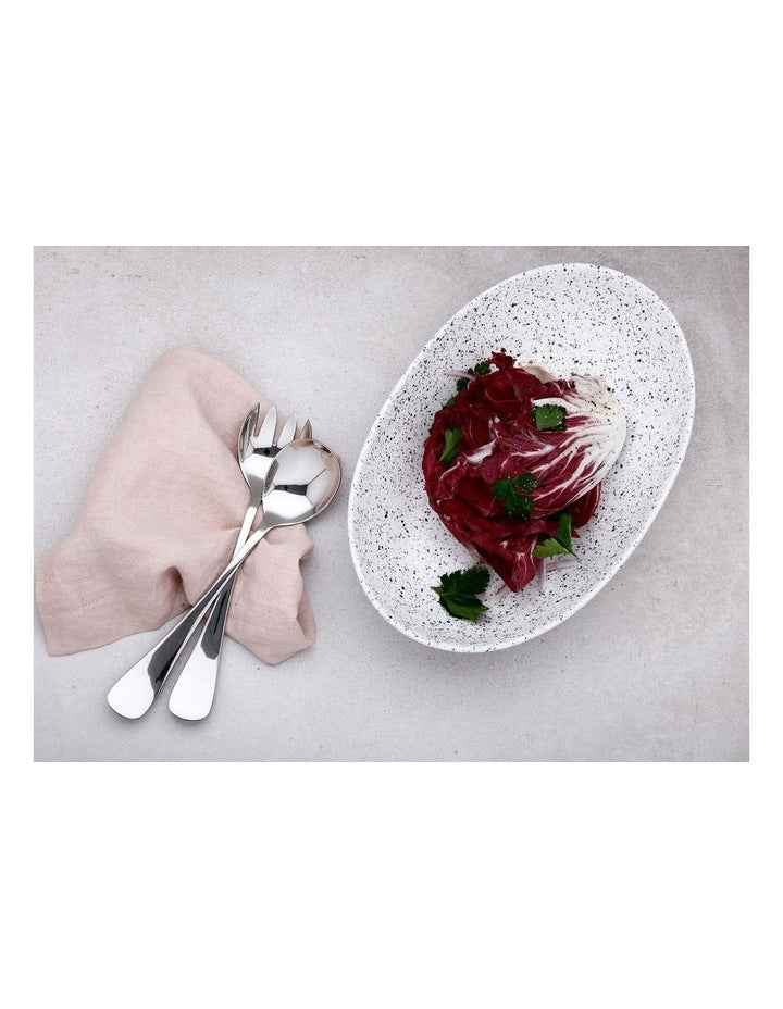 Madison 2 Piece Salad Gift Boxed Set in Silver