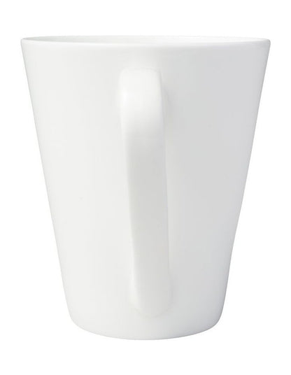 Cashmere Conical Mug 360ml in White