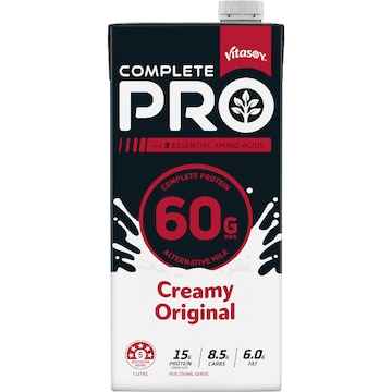 Vitasoy Complete Pro Original Protein Alternative Long Life Milk UHT 1L