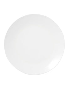 Cashmere Coupe Dinner Plate 27cm in White