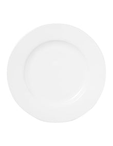 Cashmere Rim Dinner Plate 27.5cm in White