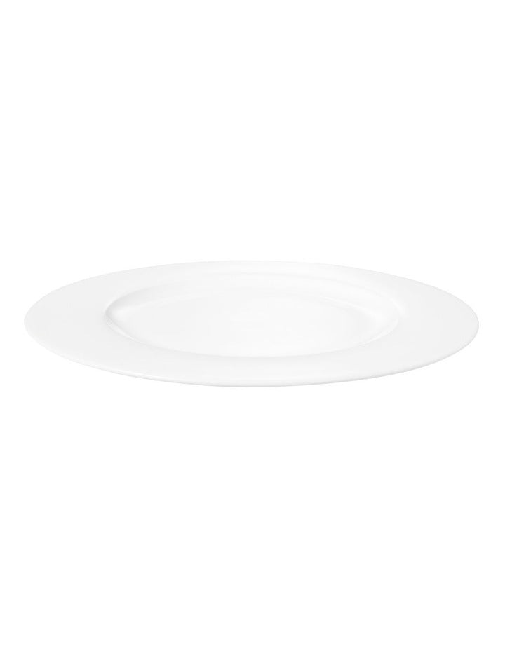 Cashmere Rim Dinner Plate 27.5cm in White