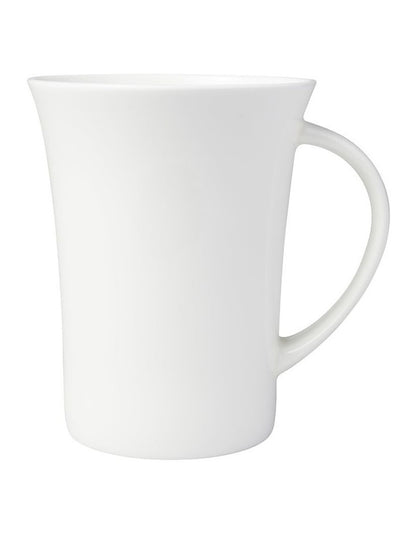 Cashmere Flared Mug 380ml in White