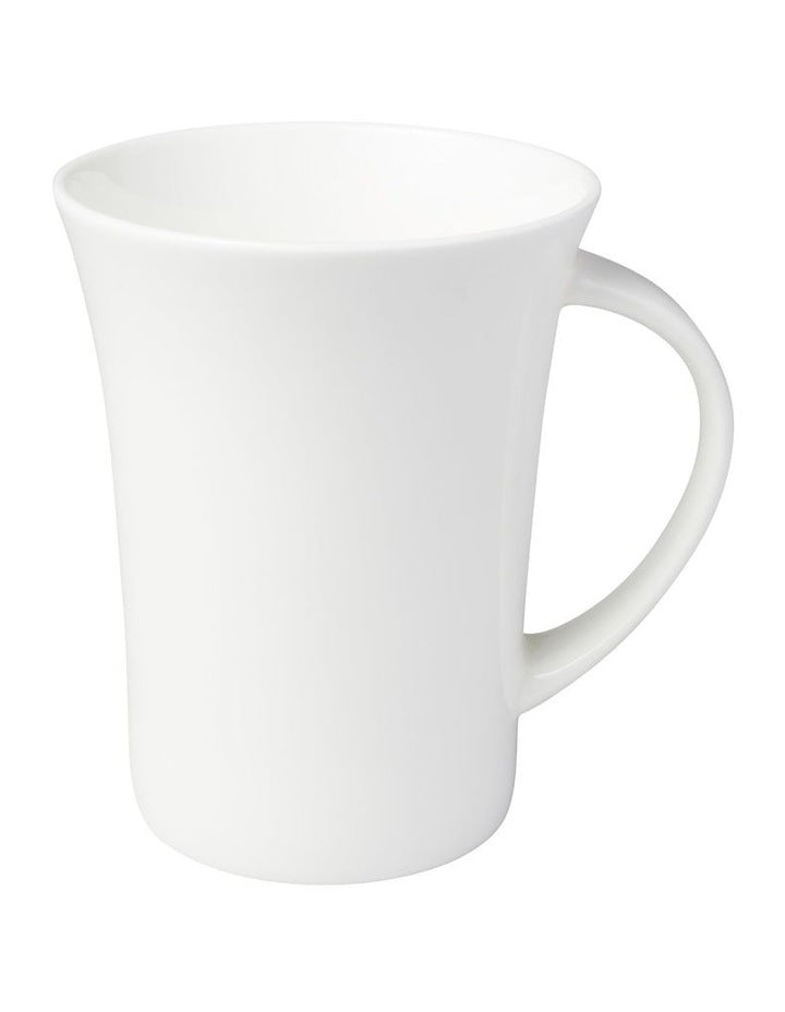 Cashmere Flared Mug 380ml in White