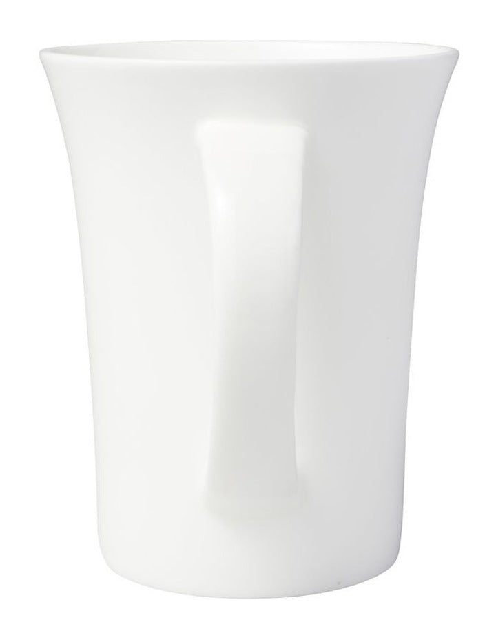 Cashmere Flared Mug 380ml in White