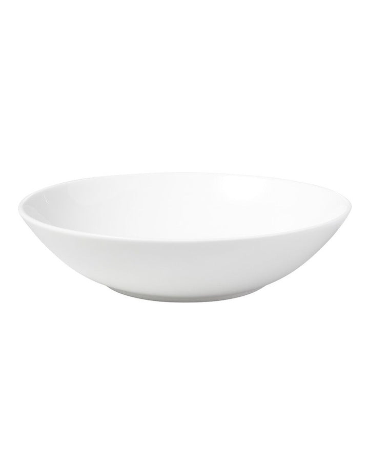 Cashmere Resort Coupe Dinner Set 16 Piece in White