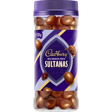 Cadbury Milk Chocolate Covered Sultanas 285g
