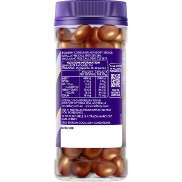 Cadbury Milk Chocolate Covered Sultanas 285g