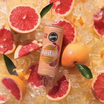 Remedy Sodaly Grapefruit Prebiotic Soft Drink Cans 250mL x 4 pack