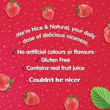 Nice & Natural Fruit Blasts Gummies Strawberry 5 pack