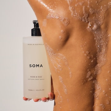 Soma Natural Body Wash Rose & Oud 750mL