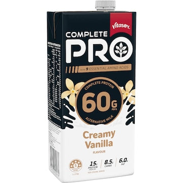 Vitasoy Complete Pro Vanilla Protein Alternative Long Life Milk UHT 1L