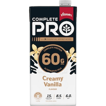 Vitasoy Complete Pro Vanilla Protein Alternative Long Life Milk UHT 1L