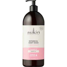 Sukin Botanical Body Wash Peony & Rosehip 1L