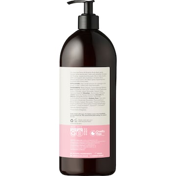 Sukin Botanical Body Wash Peony & Rosehip 1L