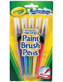 5 Paint Brush Pens