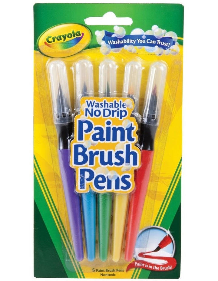 5 Paint Brush Pens