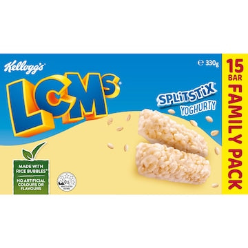 Kellogg's LCMs Splitstix Yoghurt 15 pack