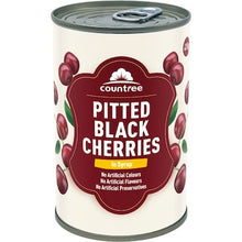 Countree Pitted Black Cherries In Syrup 415g
