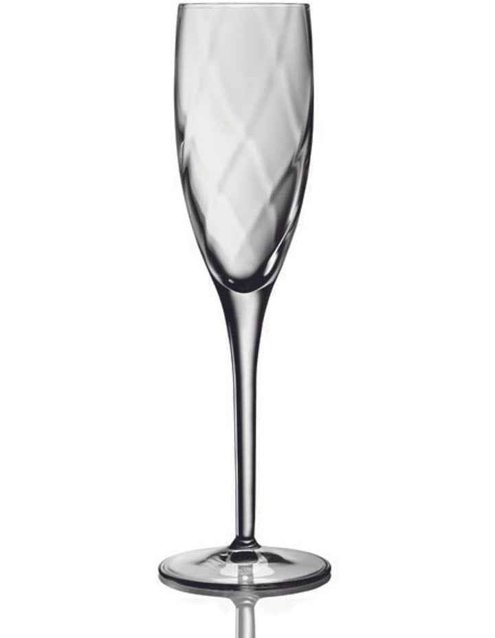 Canaletto Champagne Flute Set of 4 in Clear